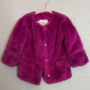 Toddler Faux Fur Jacket
